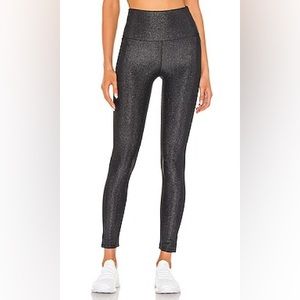 BEACHRIOT Glitter Ayla Leggings in Black